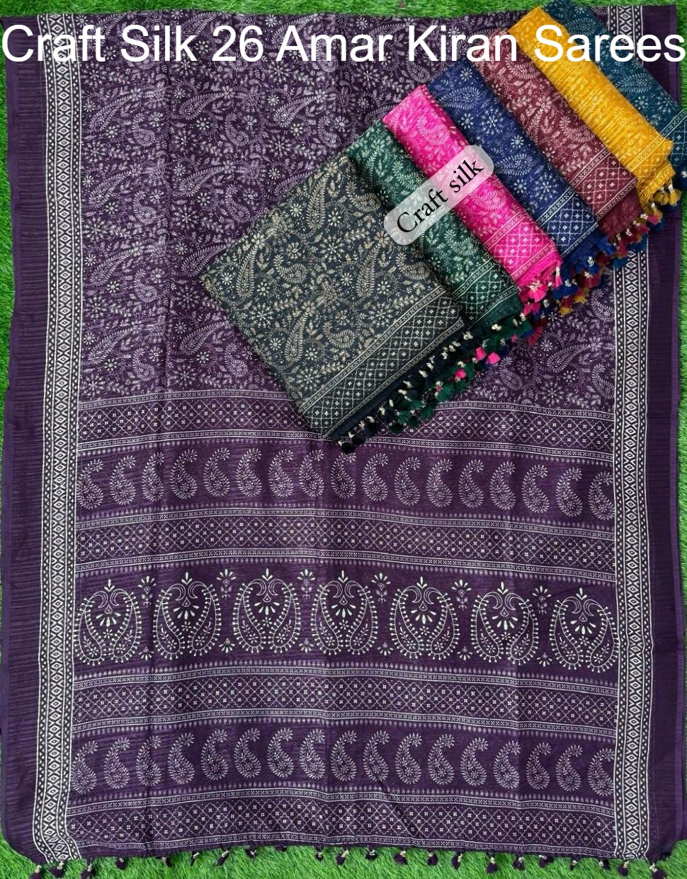 Craft Silk 26 Amar Kiran Sarees Supplier