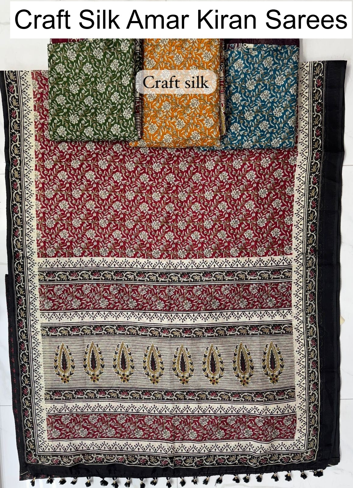 Craft Silk Amar Kiran Silk Sarees Wholesale