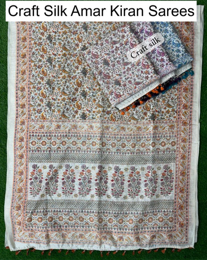 Craft Silk Amar Kiran Silk Sarees Wholesale