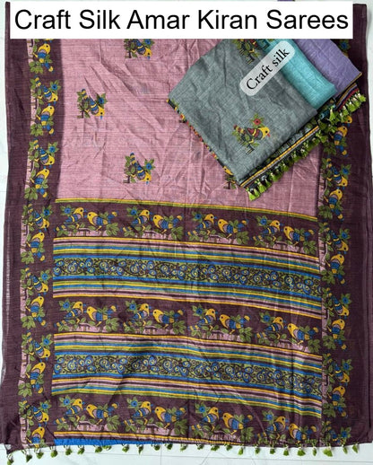 Craft Silk Amar Kiran Silk Sarees Wholesale