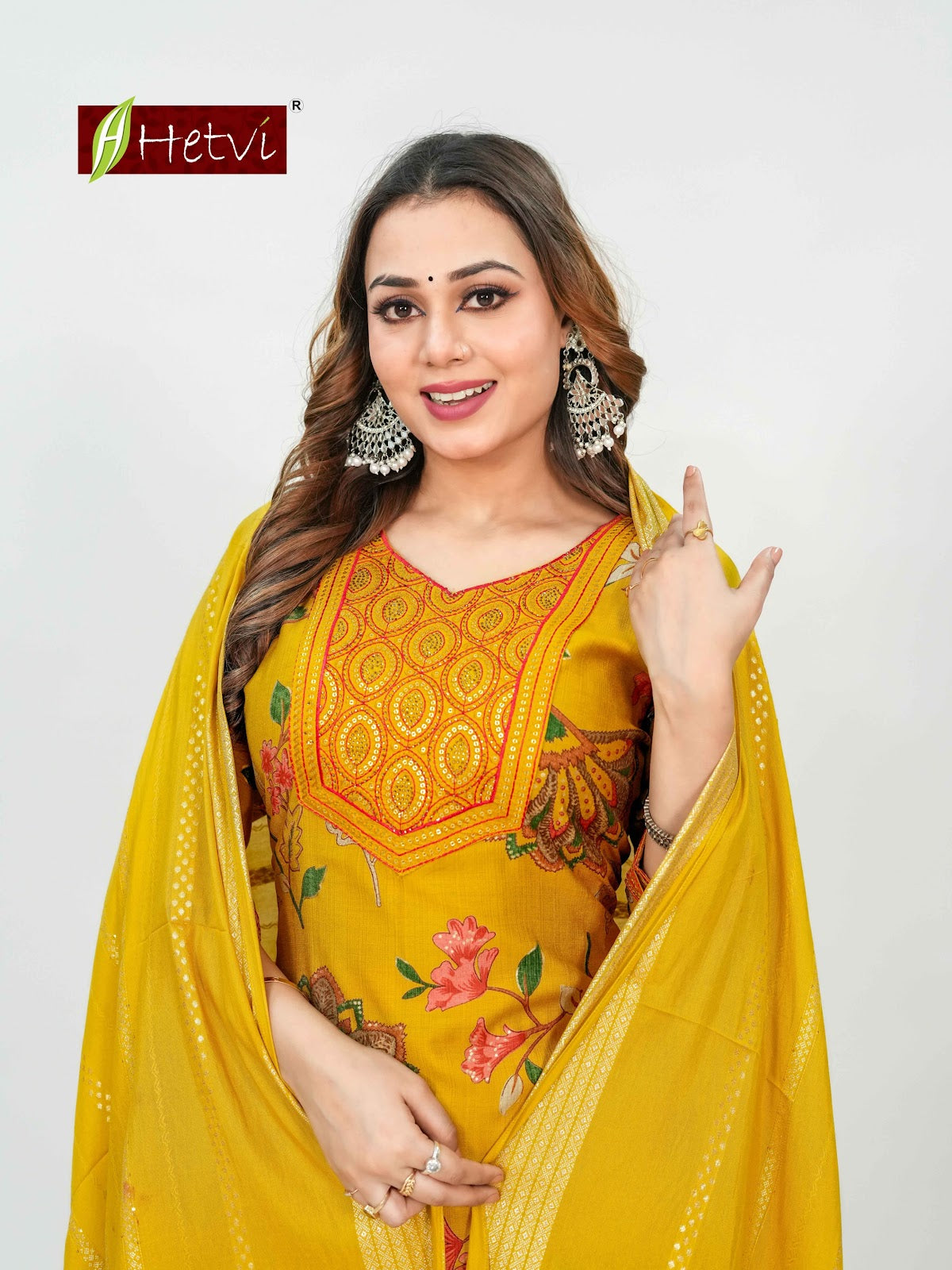 Cranberry Hetvi Vertican Readymade Pant Style Suits Wholesaler Ahmedabad