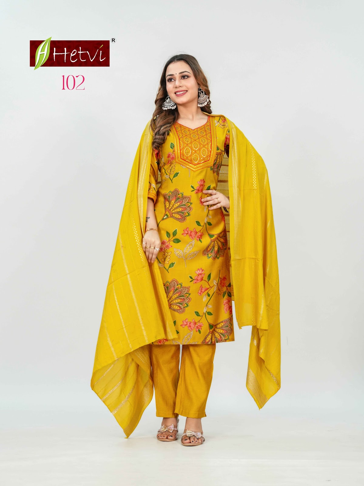 Cranberry Hetvi Vertican Readymade Pant Style Suits Wholesaler Ahmedabad