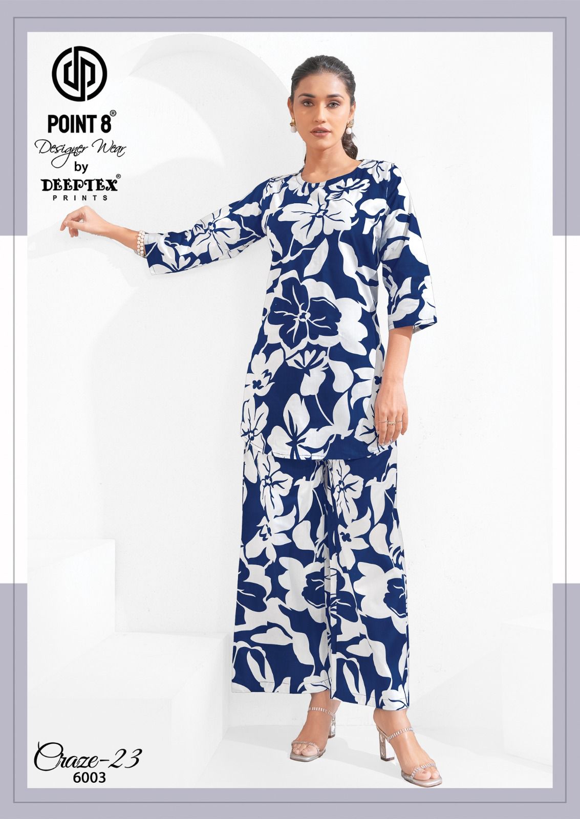 Craze23 Vol 6 Deeptex Prints Co Ord Set Exporter