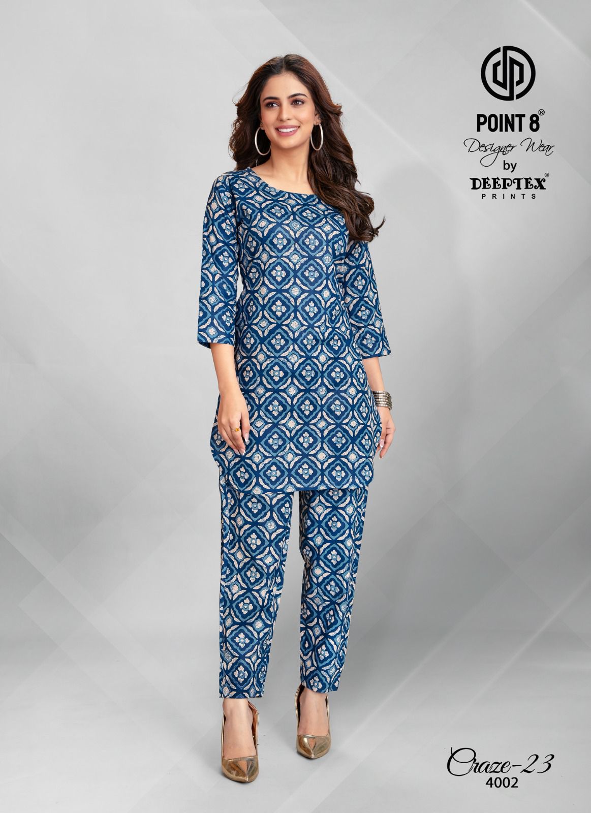 Craze 23 Vol 4 Deeptex Prints Cotton Co Ord Set Exporter India
