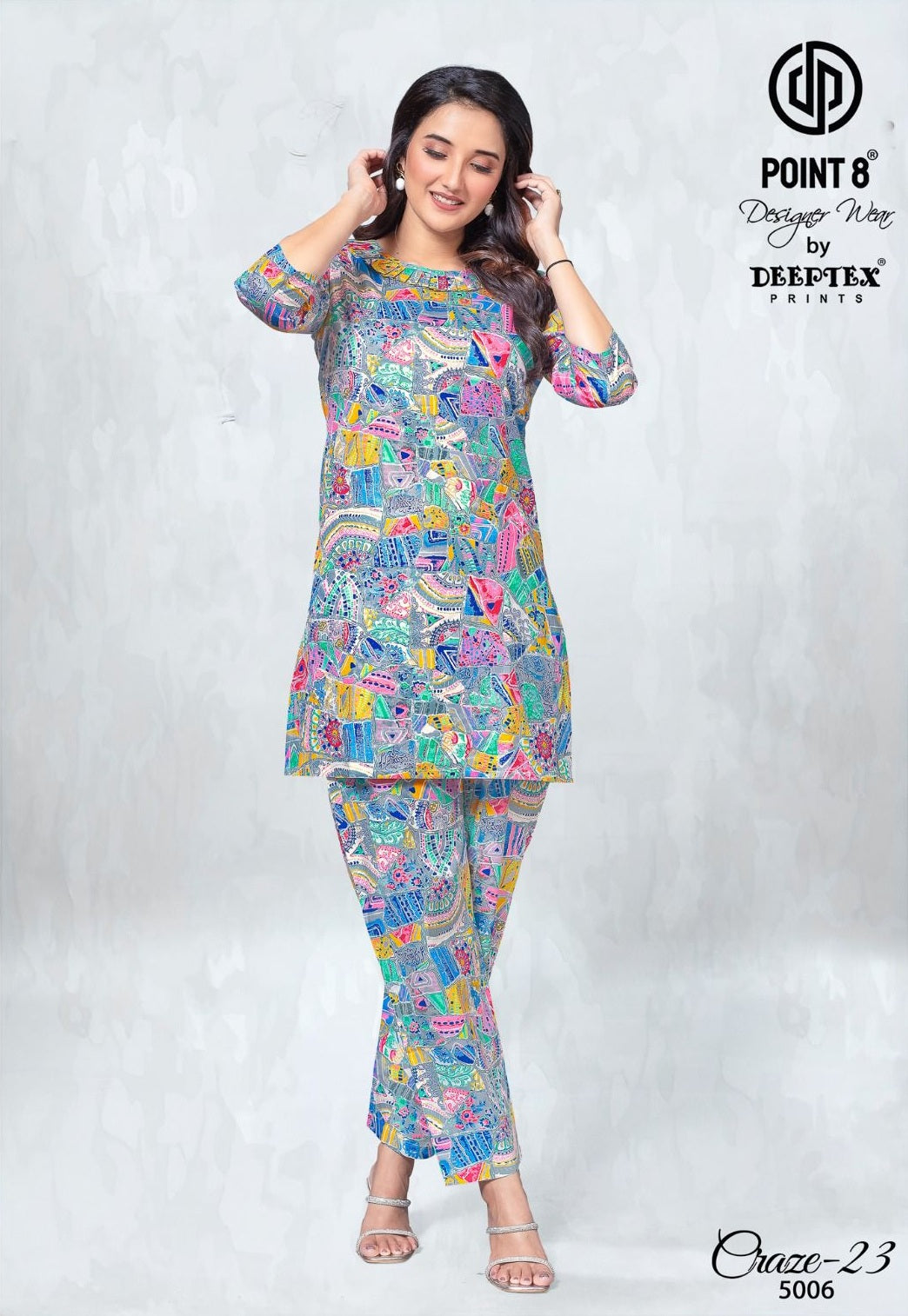 Craze 23 Vol 5 Deeptex Prints Cotton Co Ord Set Wholesale Rate
