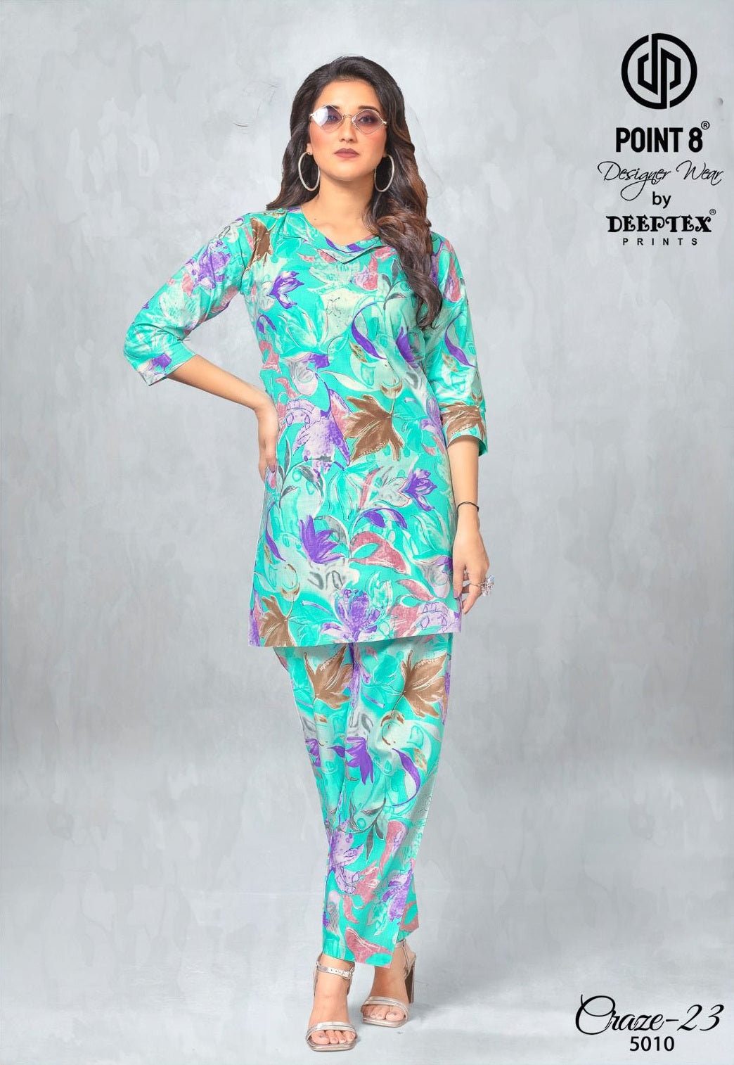 Craze 23 Vol 5 Deeptex Prints Cotton Co Ord Set Wholesale Rate