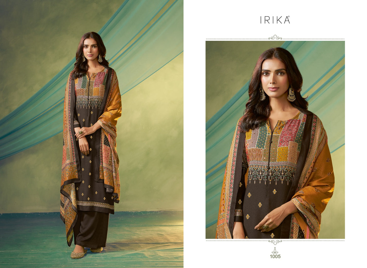Cressa Irika Pashmina Suits Manufacturer Ahmedabad