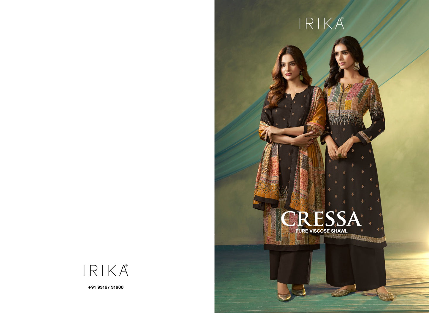 Cressa Irika Pashmina Suits Manufacturer Ahmedabad