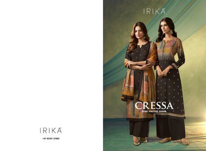 Cressa Irika Pashmina Suits Manufacturer Ahmedabad