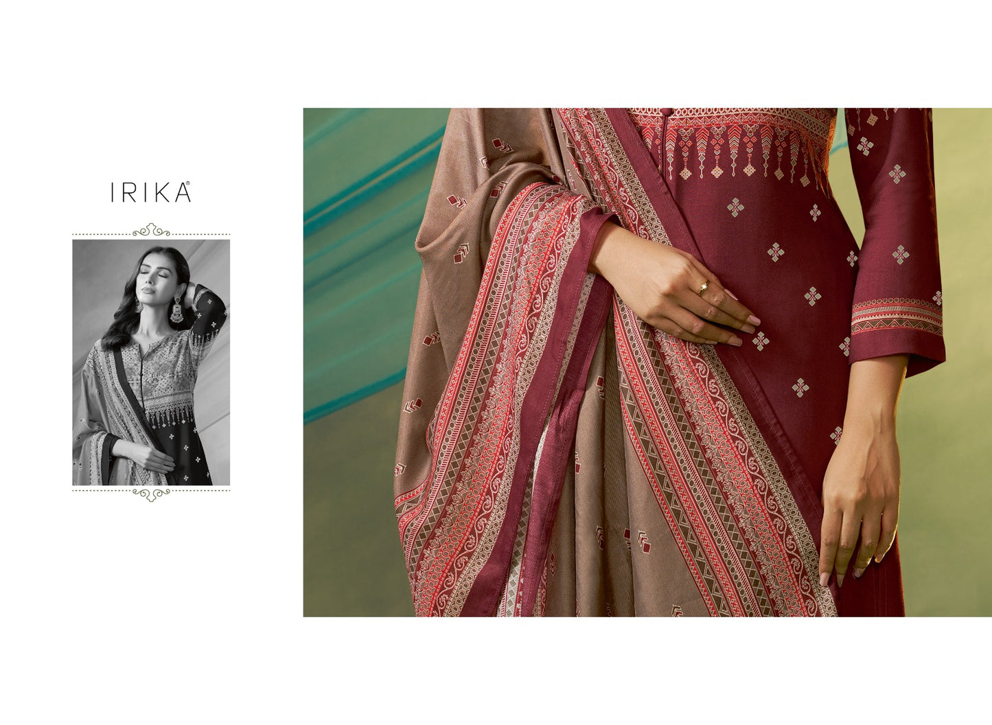 Cressa Irika Pashmina Suits Manufacturer Ahmedabad