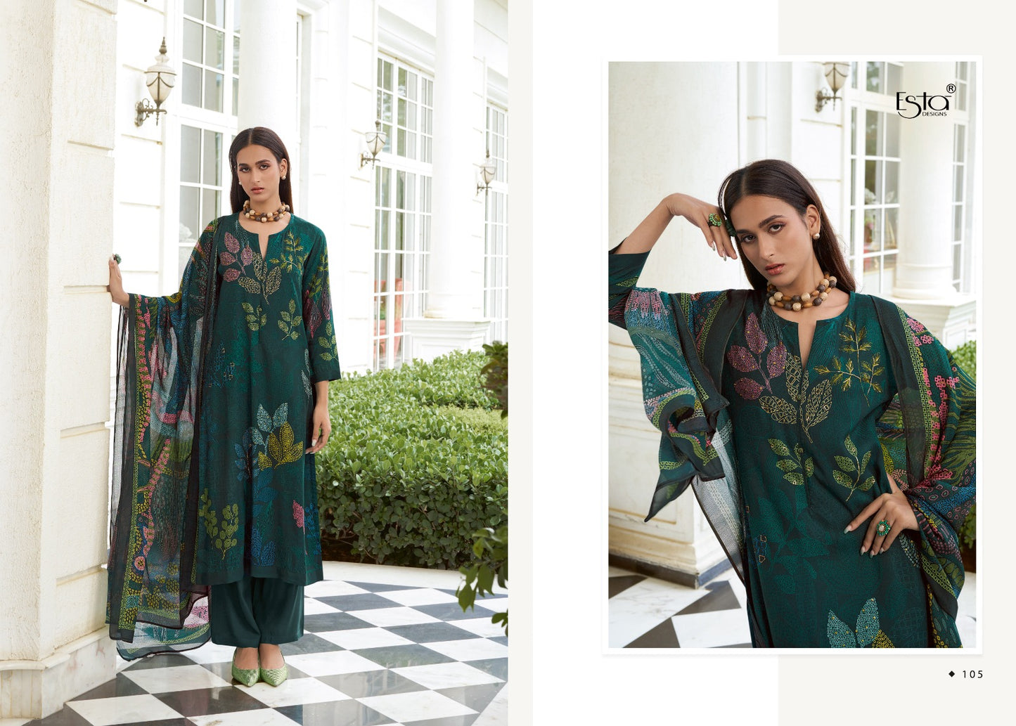 Cressda Esta Designs Pashmina Suits Wholesaler Gujarat
