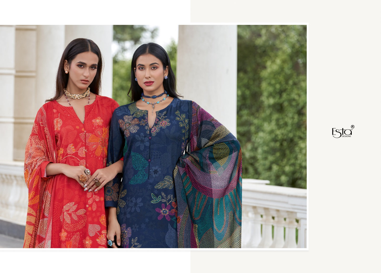 Cressda Esta Designs Pashmina Suits Wholesaler Gujarat