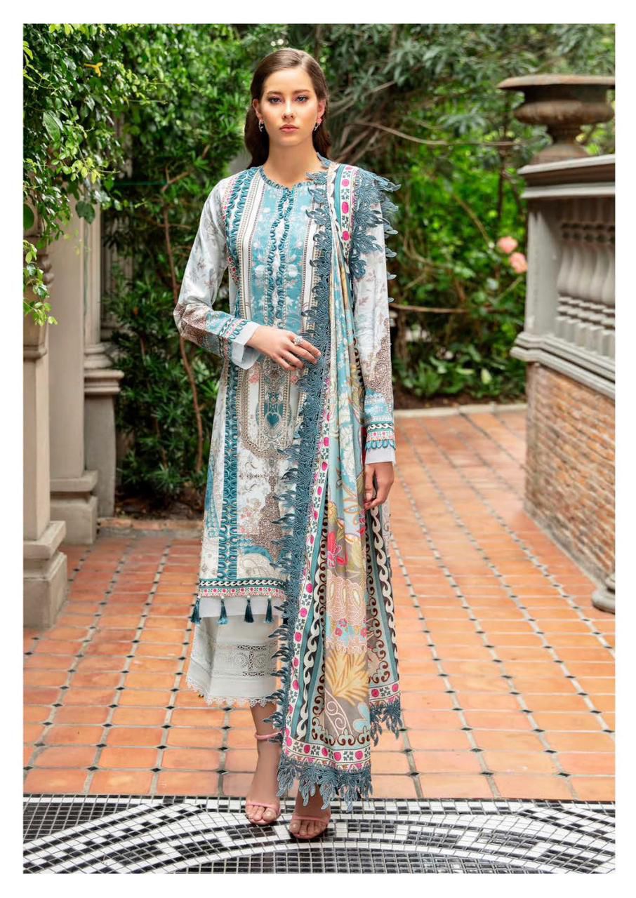 Crimson Heavy Lawn Vol 7 Jade Cotton Karachi Readymade Suits Wholesale Rate