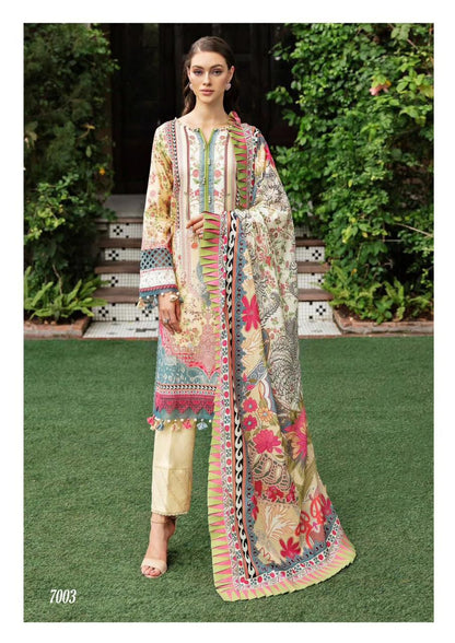 Crimson Heavy Lawn Vol 7 Jade Cotton Karachi Readymade Suits Wholesale Rate