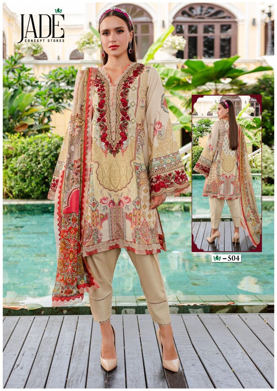 Crimson Lawn Vol 5 Jade Heavy Lawn Pakistani Readymade Suits Wholesaler Ahmedabad