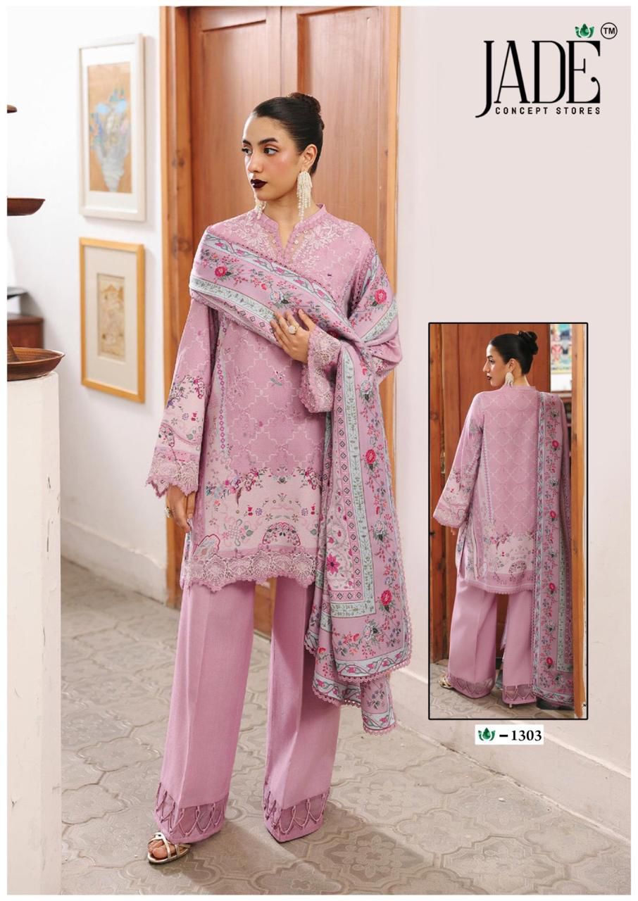 Crimson Vol 13 Heavy Lawn Jade Heavy Lawn Karachi Salwar Suits Supplier