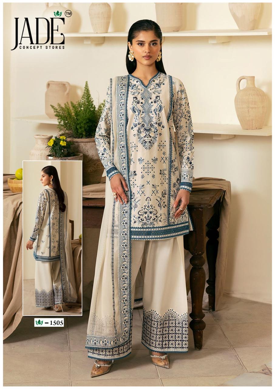 Crimson Vol 15 Jade Karachi Salwar Suits Supplier India
