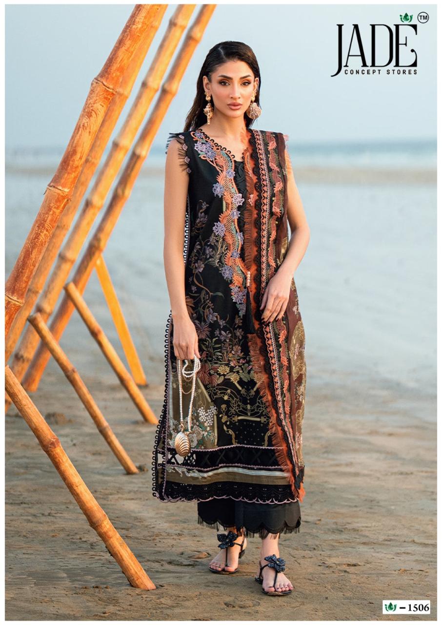 Crimson Vol 15 Jade Karachi Salwar Suits Supplier India