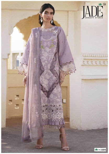 Crimson Vol 15 Jade Karachi Salwar Suits Supplier India