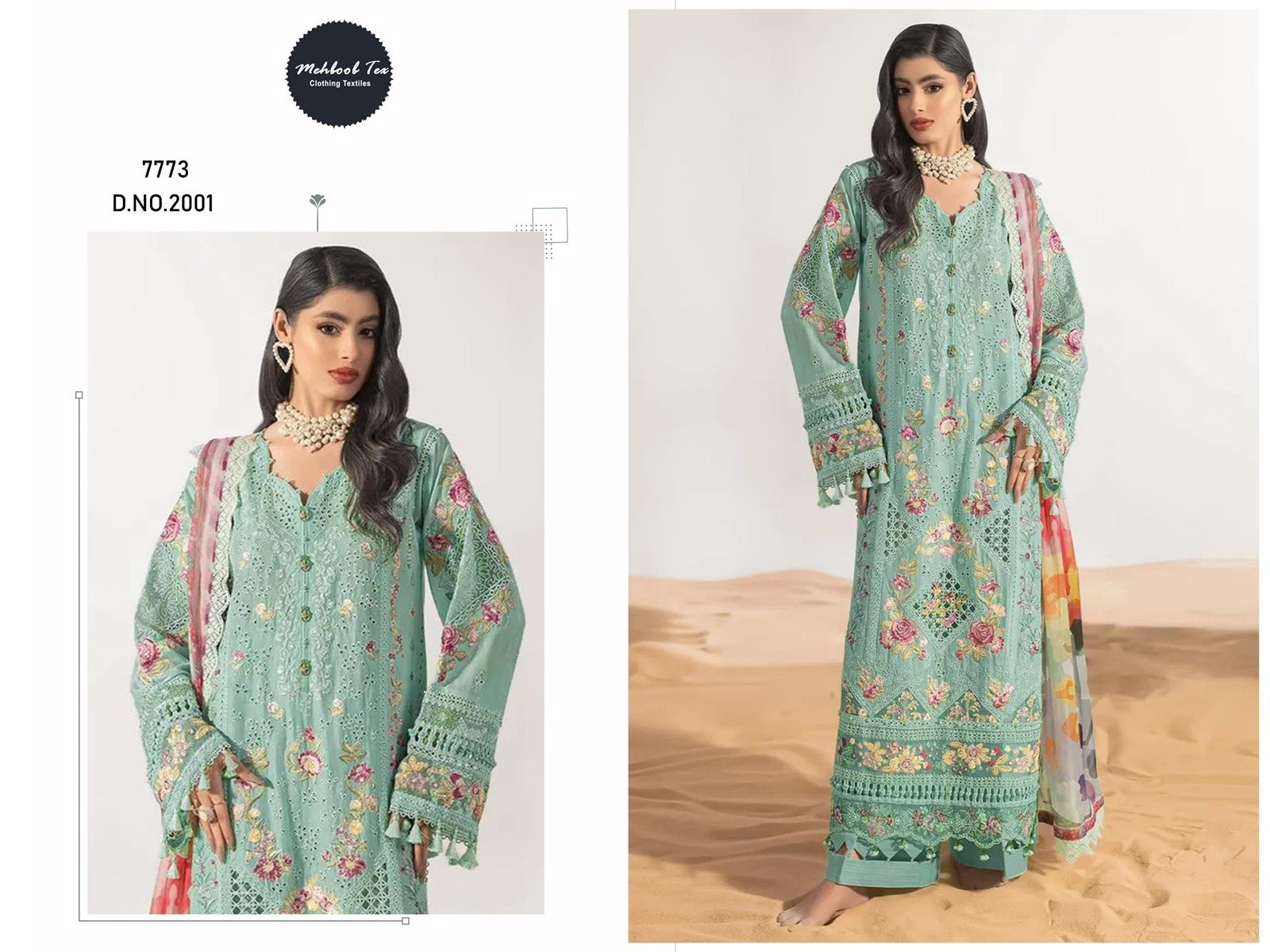 Crimson Vol 1 Mehboob Tex Cambric Cotton Pakistani Salwar Suits Supplier