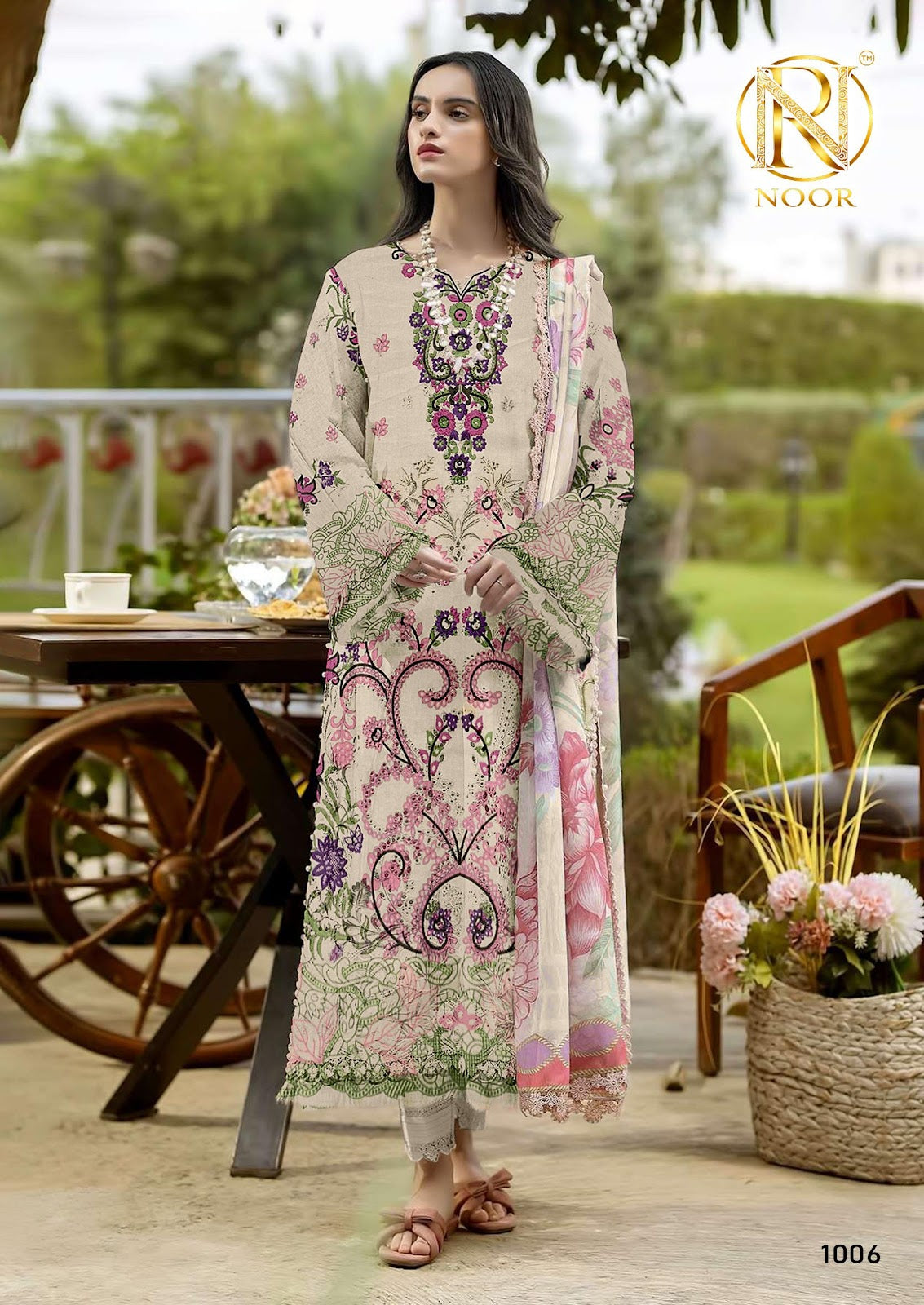 Crimson Vol 1 Noor Lawn Cotton Karachi Salwar Suits Wholesale Price