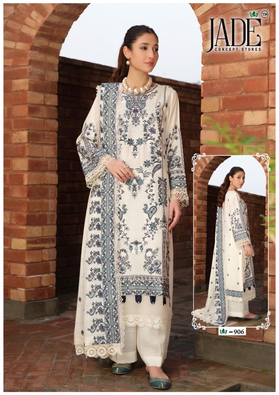 Crimson Vol 9 Exclusive Heavy Lawn Jade Heavy Lawn Karachi Readymade Suits Exporter
