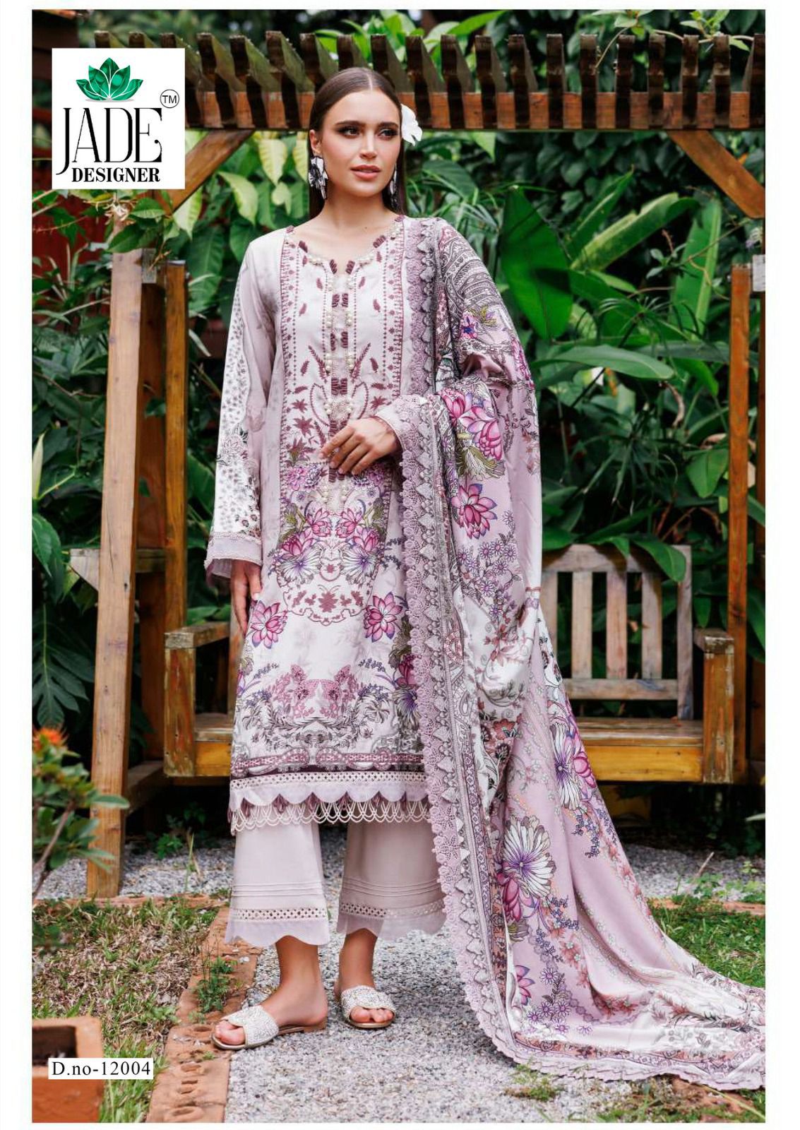 Crimsons Vol 12 Heavy Lawn Jade Cotton Karachi Salwar Suits Manufacturer Ahmedabad