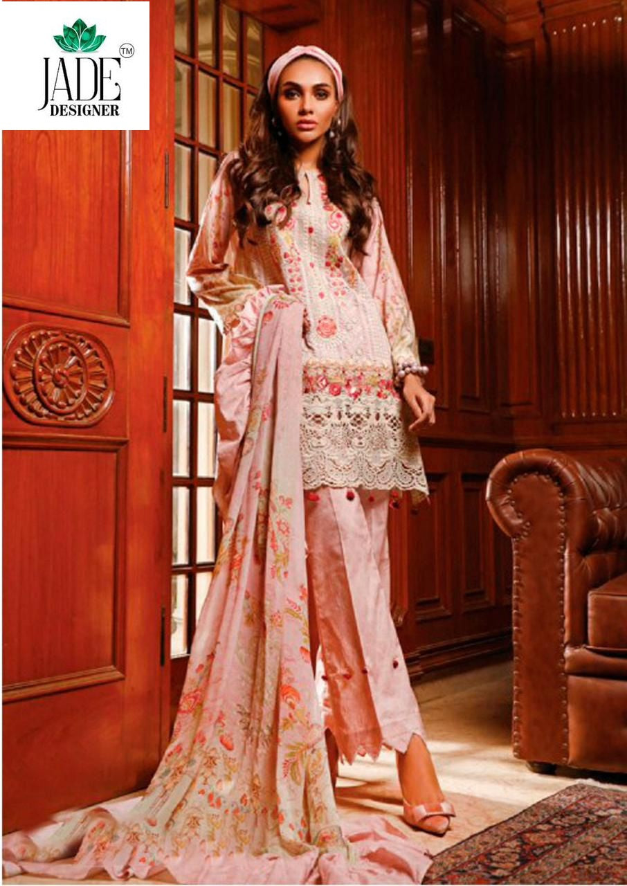 Crimsons Vol 13 Heavy Lawn Jade Designer Karachi Salwar Suits Wholesaler Gujarat