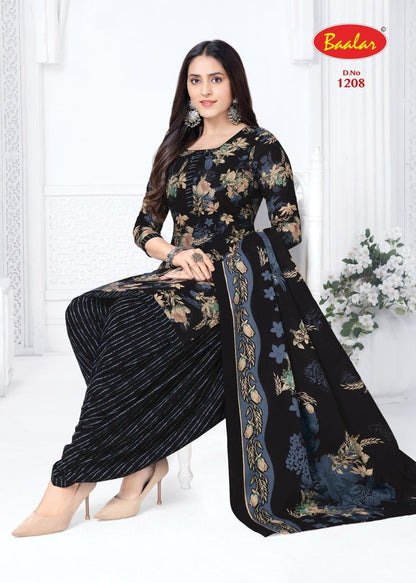 Cristal Patiyala Vol 12 Baalar Cotton Dress Material Wholesale Rate