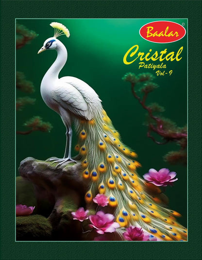 Cristal Patiyala Vol 9 Baalar Cotton Dress Material Supplier India