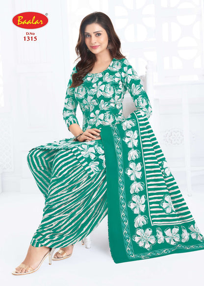 Cristal Vol 13 Baalar Cotton Dress Material Wholesaler