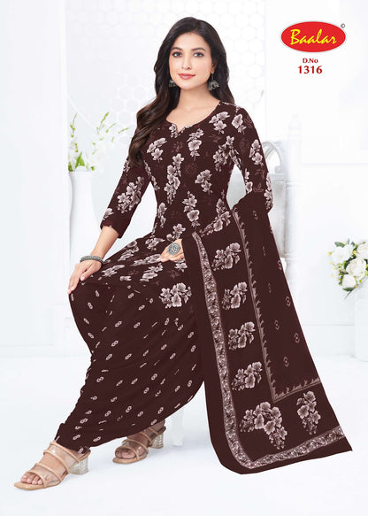 Cristal Vol 13 Baalar Cotton Dress Material Wholesaler