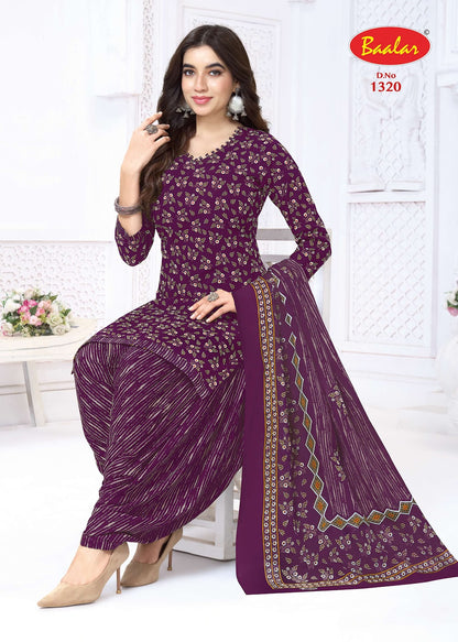 Cristal Vol 13 Baalar Cotton Dress Material Wholesaler