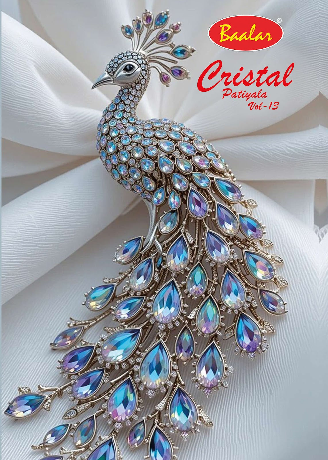 Cristal Vol 13 Baalar Cotton Dress Material Wholesaler