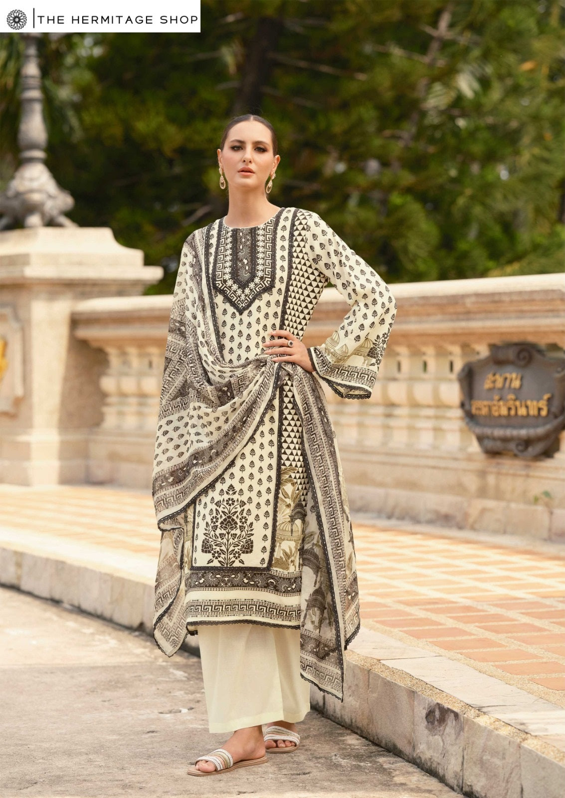 Cross Stitch Vol 2 The Hermitage Shop Viscose Karachi Salwar Suits Wholesale