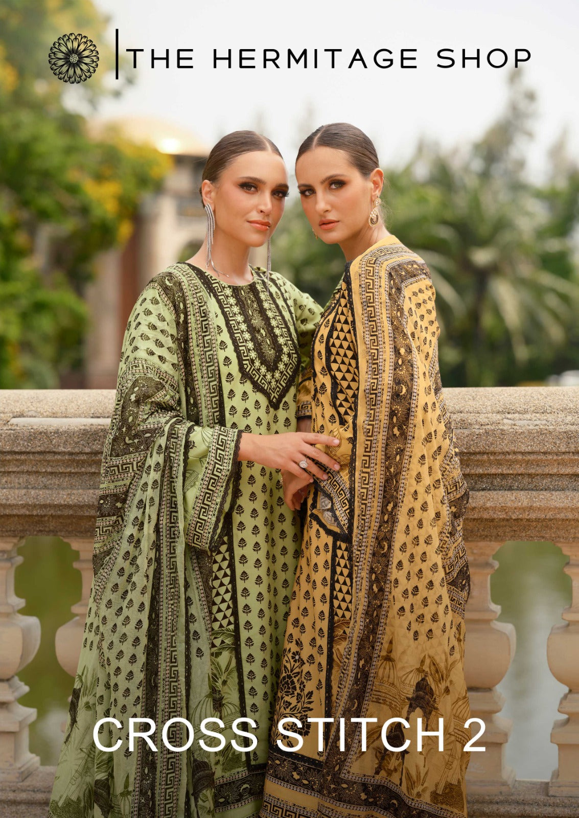 Cross Stitch Vol 2 The Hermitage Shop Viscose Karachi Salwar Suits Wholesale