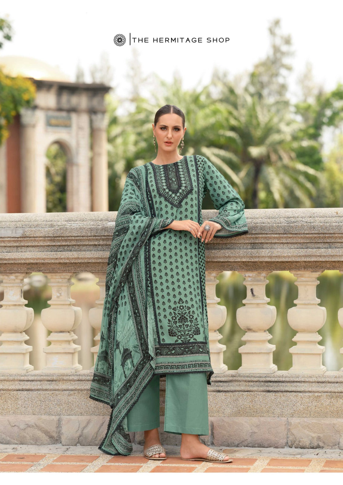 Cross Stitch Vol 2 The Hermitage Shop Viscose Karachi Salwar Suits Wholesale