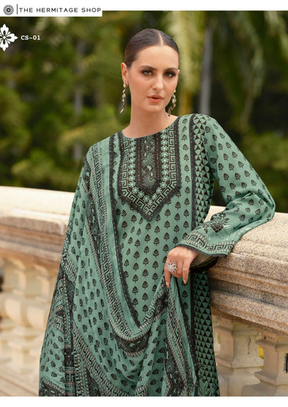Cross Stitch Vol 2 The Hermitage Shop Viscose Karachi Salwar Suits Wholesale
