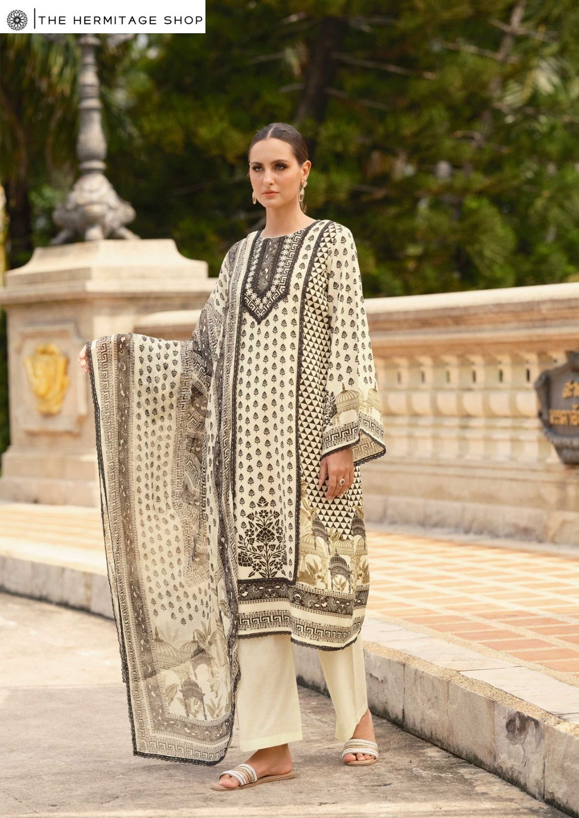 Cross Stitch Vol 2 The Hermitage Shop Viscose Karachi Salwar Suits Wholesale