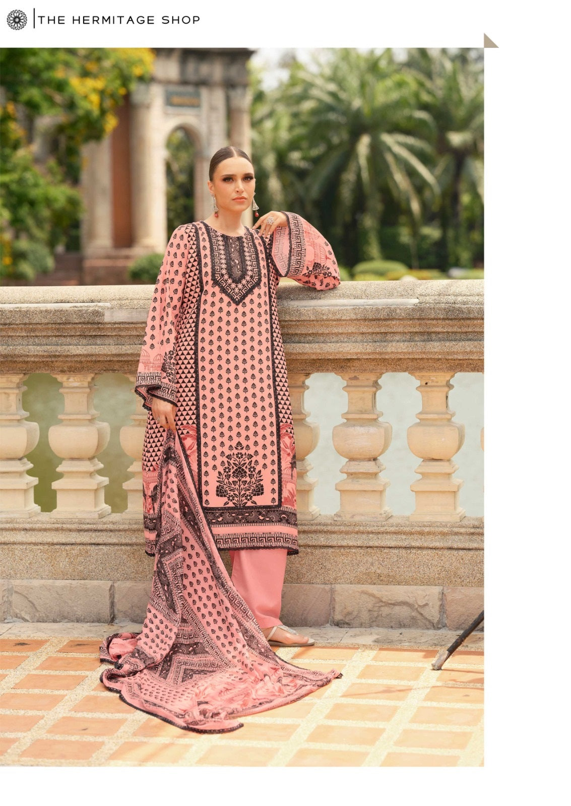 Cross Stitch Vol 2 The Hermitage Shop Viscose Karachi Salwar Suits Wholesale