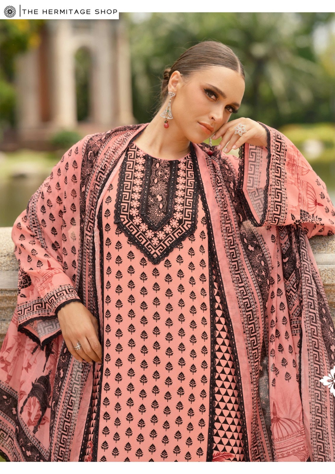 Cross Stitch Vol 2 The Hermitage Shop Viscose Karachi Salwar Suits Wholesale