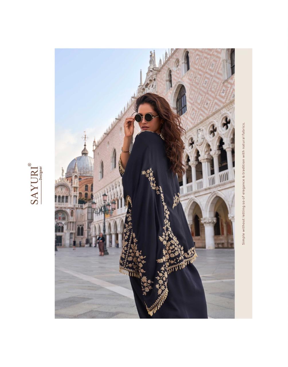 Crown Sayuri Crepe Indo Western Pair Exporter Gujarat