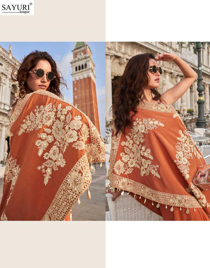 Crown Sayuri Crepe Indo Western Pair Exporter Gujarat