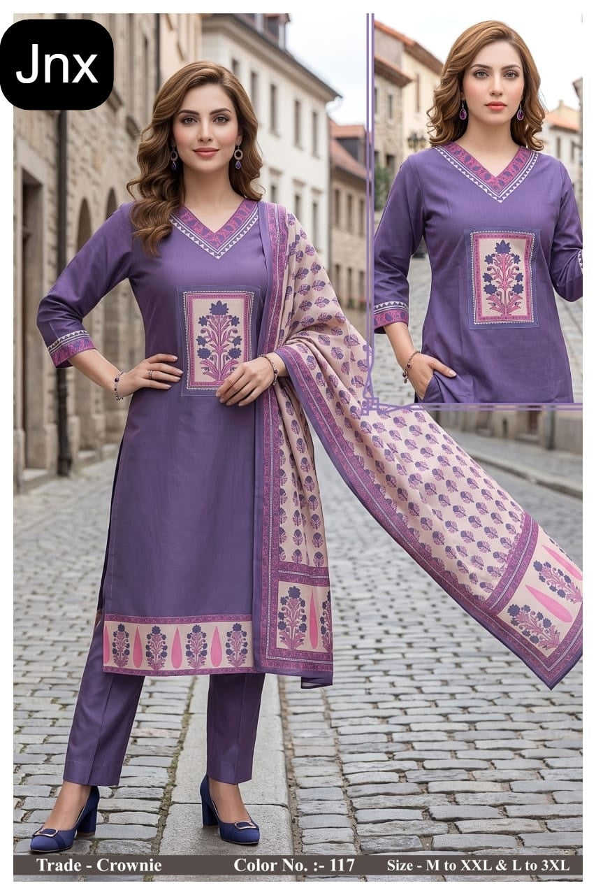 Crownie Jnx Vertican Readymade Pant Style Suits Supplier