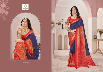 Crush 4 1001 To 1008 Shubh Shree Tussar Silk Sarees Wholesale Price