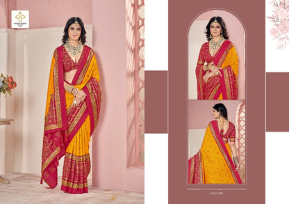 Crush 4 1001 To 1008 Shubh Shree Tussar Silk Sarees Wholesale Price