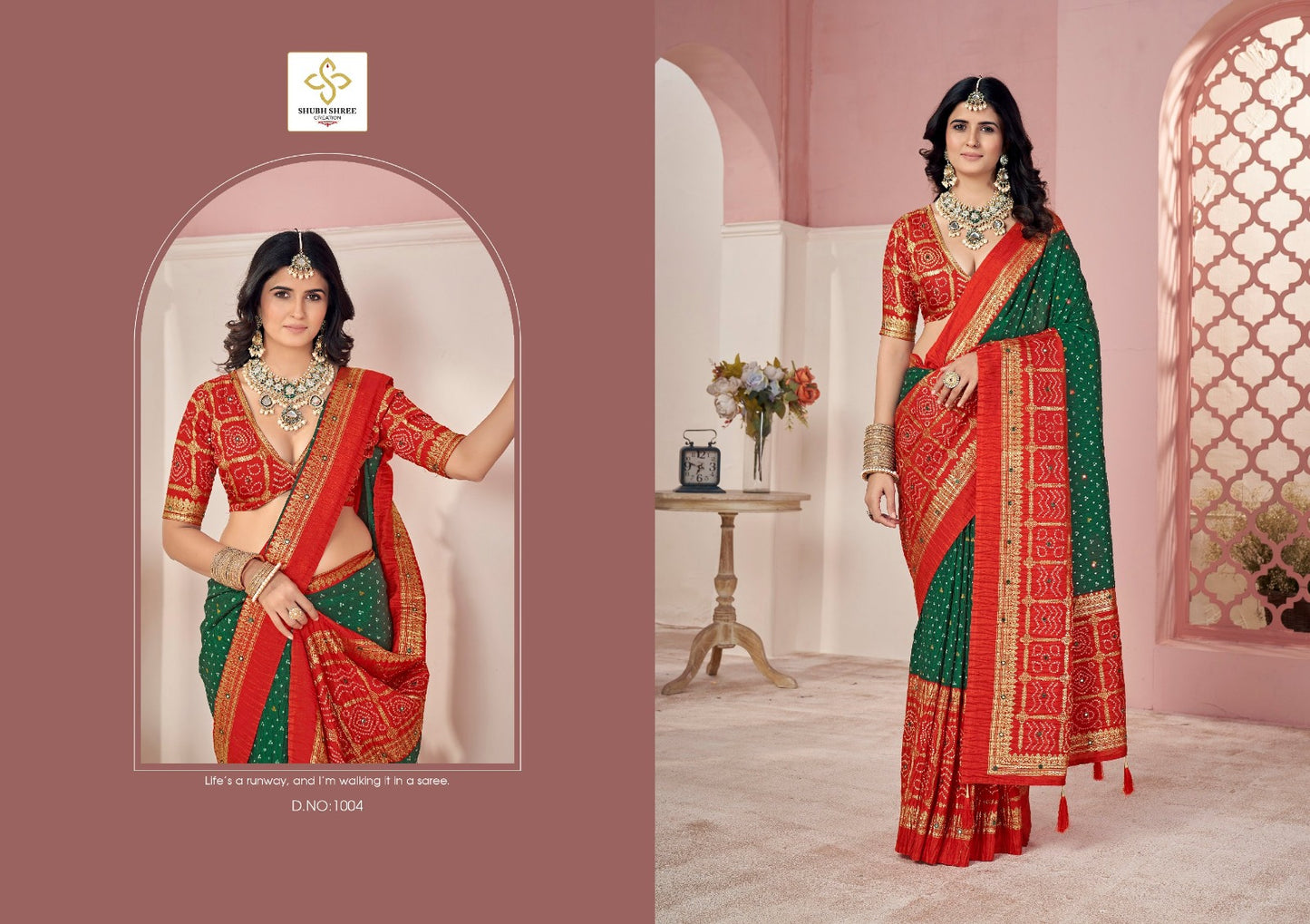 Crush 4 1001 To 1008 Shubh Shree Tussar Silk Sarees Wholesale Price