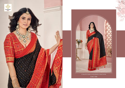 Crush 4 1001 To 1008 Shubh Shree Tussar Silk Sarees Wholesale Price