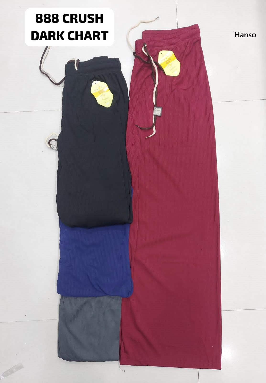 Crush Dark Hanso Women Pants Manufacturer Ahmedabad