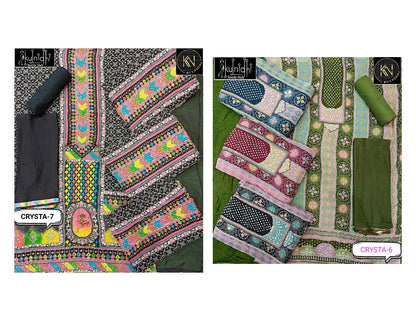 Crysta 6-7 Kulnidhi Organza Salwar Suits Supplier Gujarat